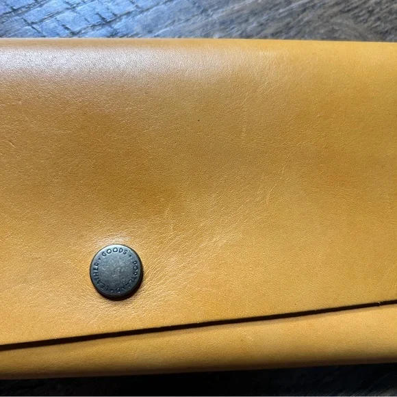 ~*~ Portland Leather Rancher Wallet Sunflower ~*~ - Picture 7 of 7